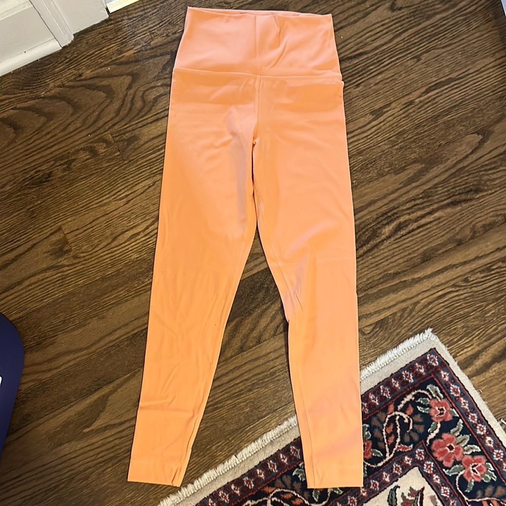 Set active orange leggings